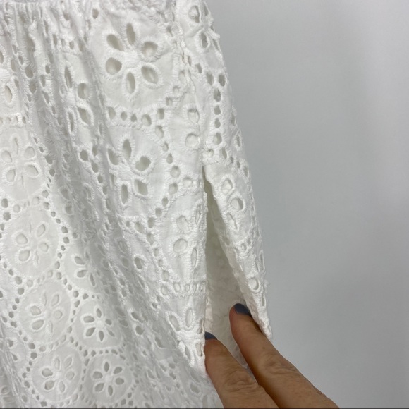 Cottagecore Eyelet Picnic Dress - Picture 12 of 15